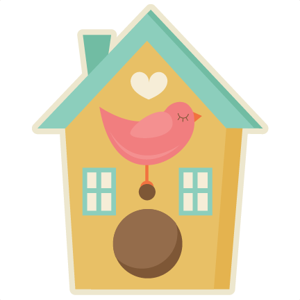 Bird House Clipart Svg - Clip Art (432x432), Png Download