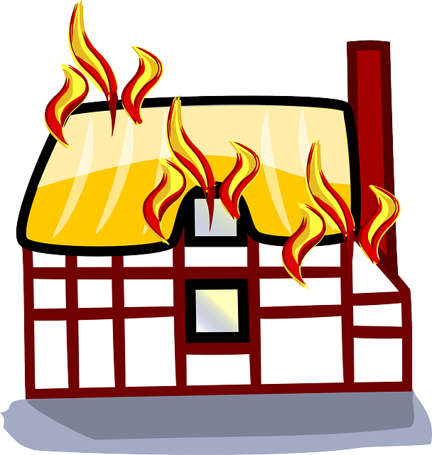 Free Download Clip Art Carwad Net - House Fires Clipart Png (608x640), Png Download