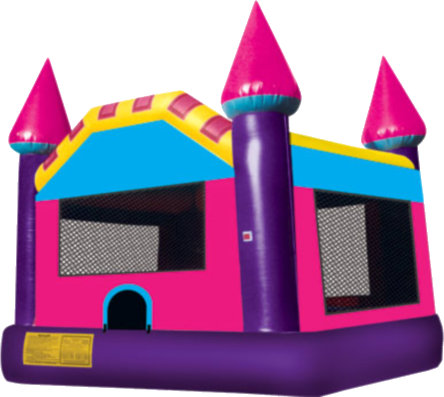 Bounce House Water Slide Clip Art - Bouncy Castle Rentals (1000x800), Png Download