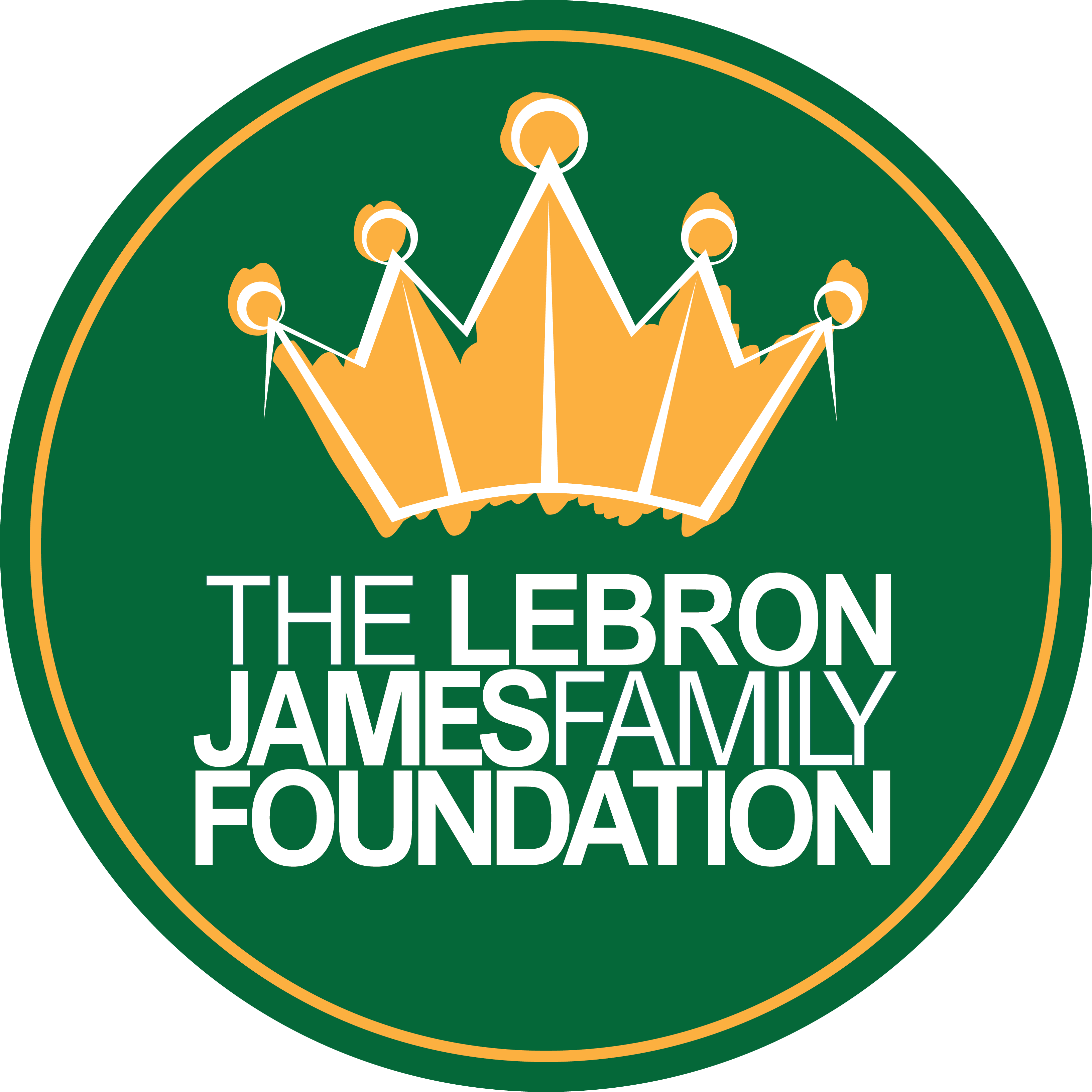 Colorsljff Circular - Lebron James Family Foundation Scholarship (3267x3267), Png Download
