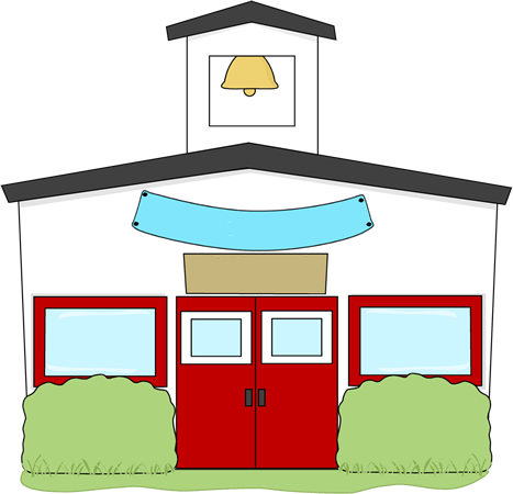 Open House Clipart - School Clipart No Background (467x450), Png Download