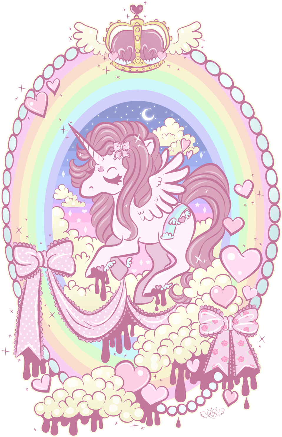 Download I M Unicorn As You Wish Wallpaper Wp Pastel Unicorn Png Image With No Background Pngkey Com