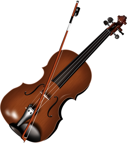 Violin Quality Free Png - Transparent Background Violin Transparent (446x500), Png Download