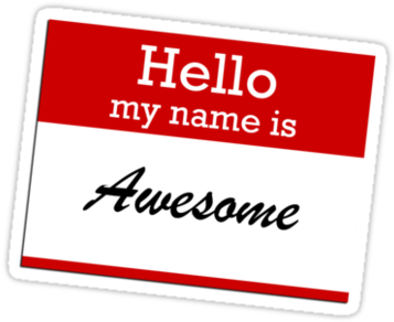 View Larger Image Name Tag - Message From Coldwater: Tomorrow Is Yesterday's Day (375x360), Png Download