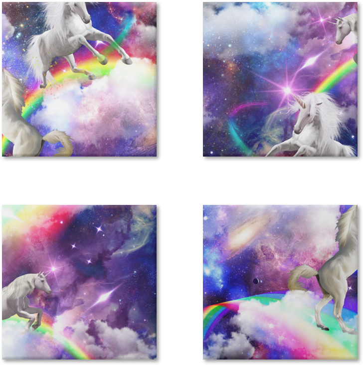 Magneto Estampa Unicórnio De Cristiano Zoucasna - Unicorn (800x800), Png Download