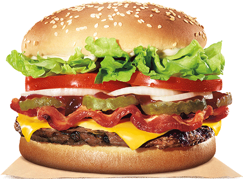 Burger King Burgers (500x540), Png Download