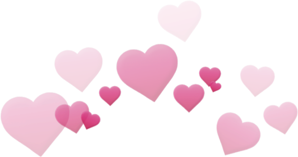Heart Heartcrown Crown Cute Pink Tumblr Banner Transparent Heart