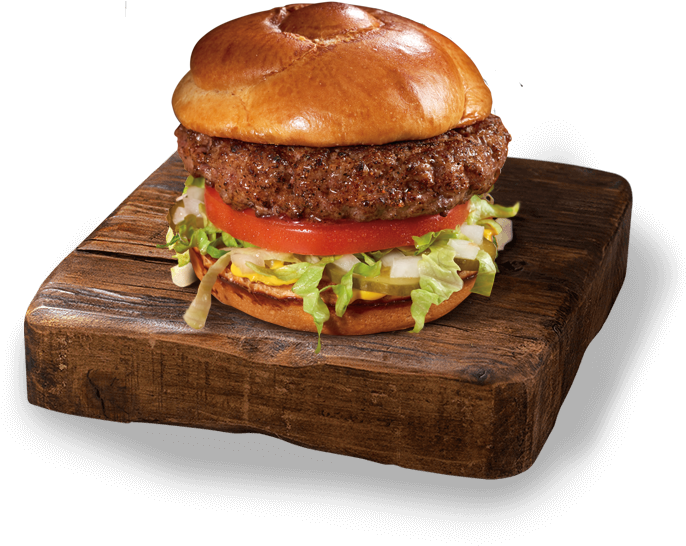 The Outbacker Burger* - Outback Hamburger (750x549), Png Download