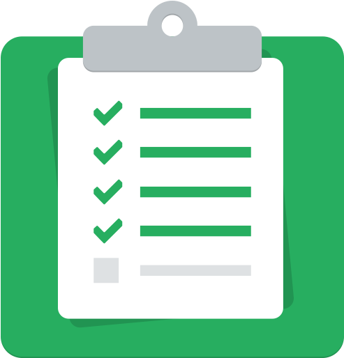 Checklist Icon Png - Green Checklist Png (900x600), Png Download