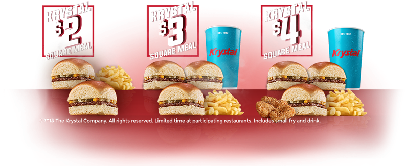 $2, $3, $4 Meal Deals - Fast Food (944x340), Png Download