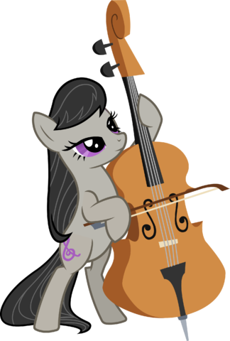 162 × 240 Pixels - Octavia Pony (324x480), Png Download