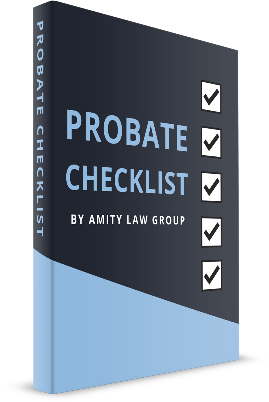Probate Checklist 3d Cover - Catecismo De La Iglesia Catolica (1000x1572), Png Download