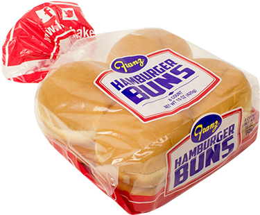 Classic Hamburger Buns - Franz Hamburger Buns (400x400), Png Download