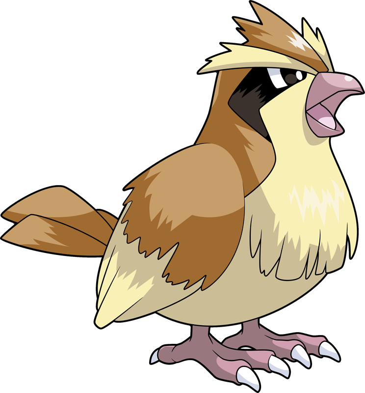 Stats, Moves, Evolution, Locations & Other Forms - Pidgey Png (744x800), Png Download