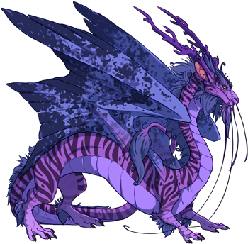 3833156 350 - Gamzee Dragon Flight Rising (350x350), Png Download