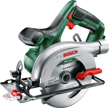 Cordless Circular Saw Pks 18 Li - Bosch Pks 18 Li Lithium-ion Cordless Circular Saw (372x370), Png Download