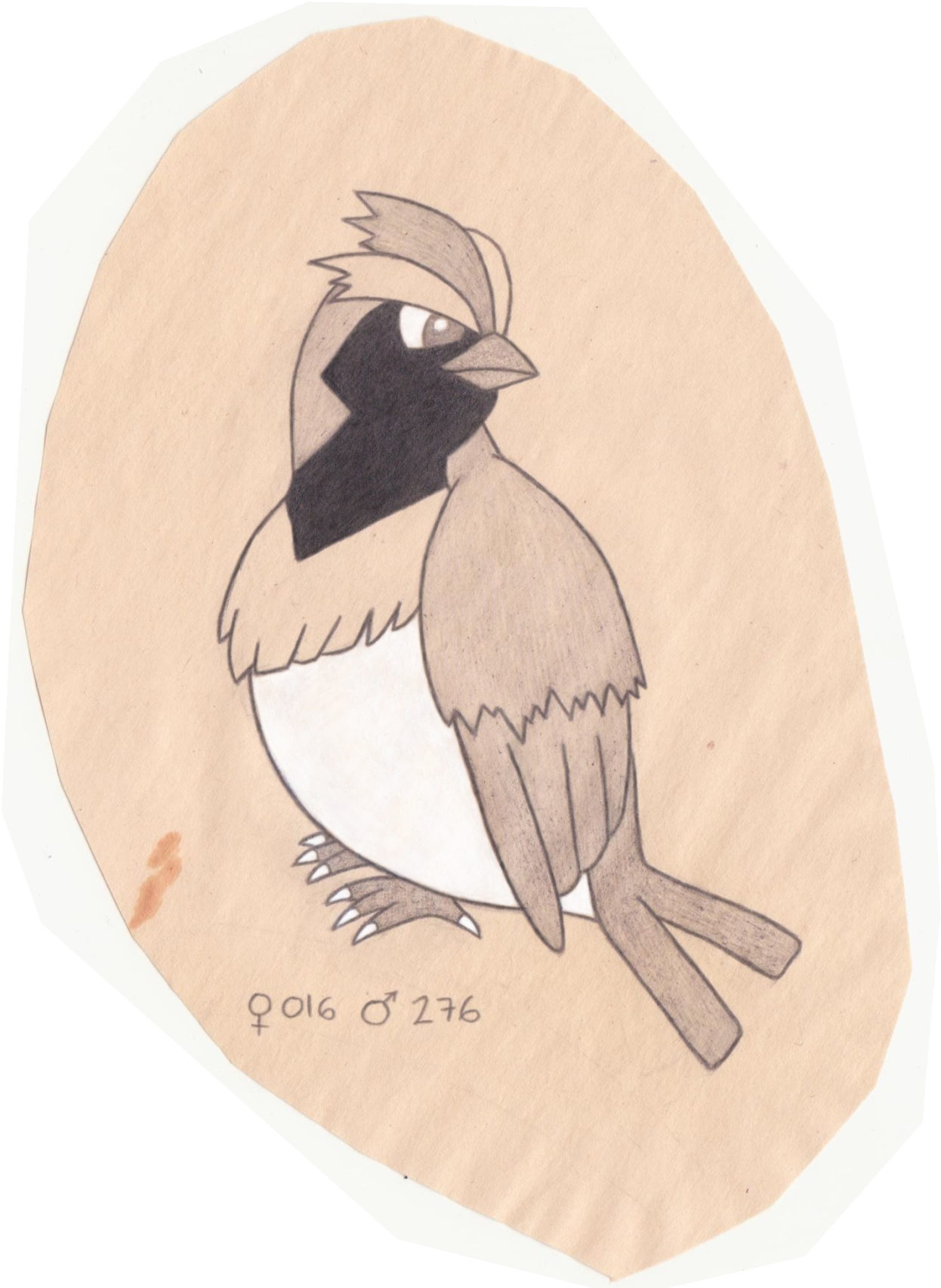 Svg Library Download Birb Drawing Nature - Drawing (1280x1719), Png Download