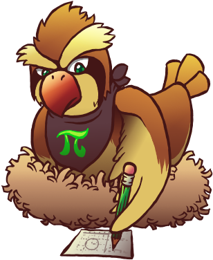 Issue100 Pidgey - Cartoon (400x400), Png Download