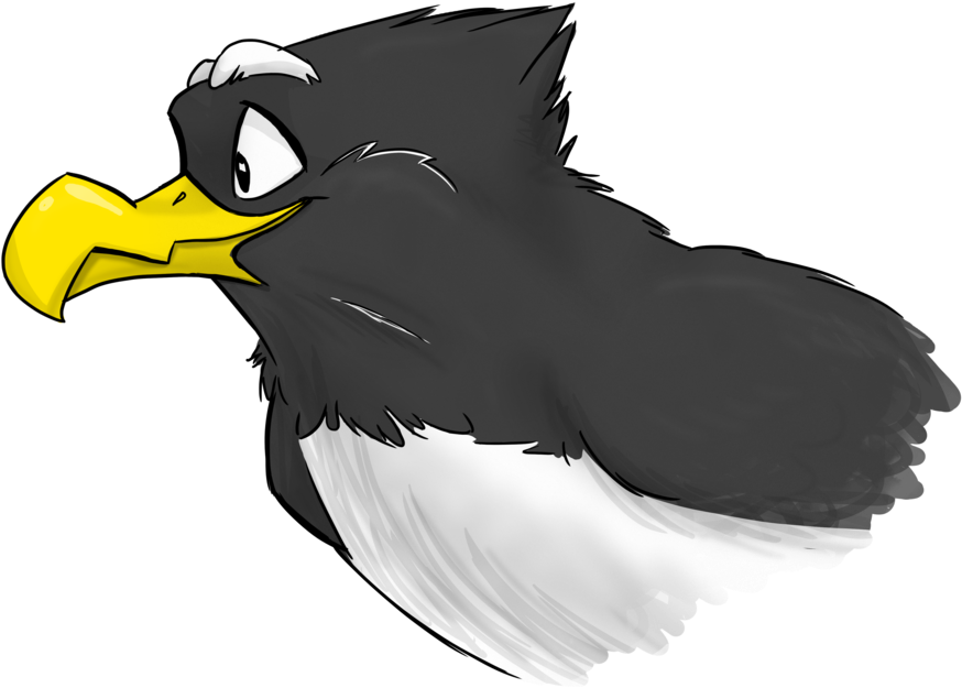 Image Black And White Library By Mf K On Deviantart - Buzzard (1024x768), Png Download