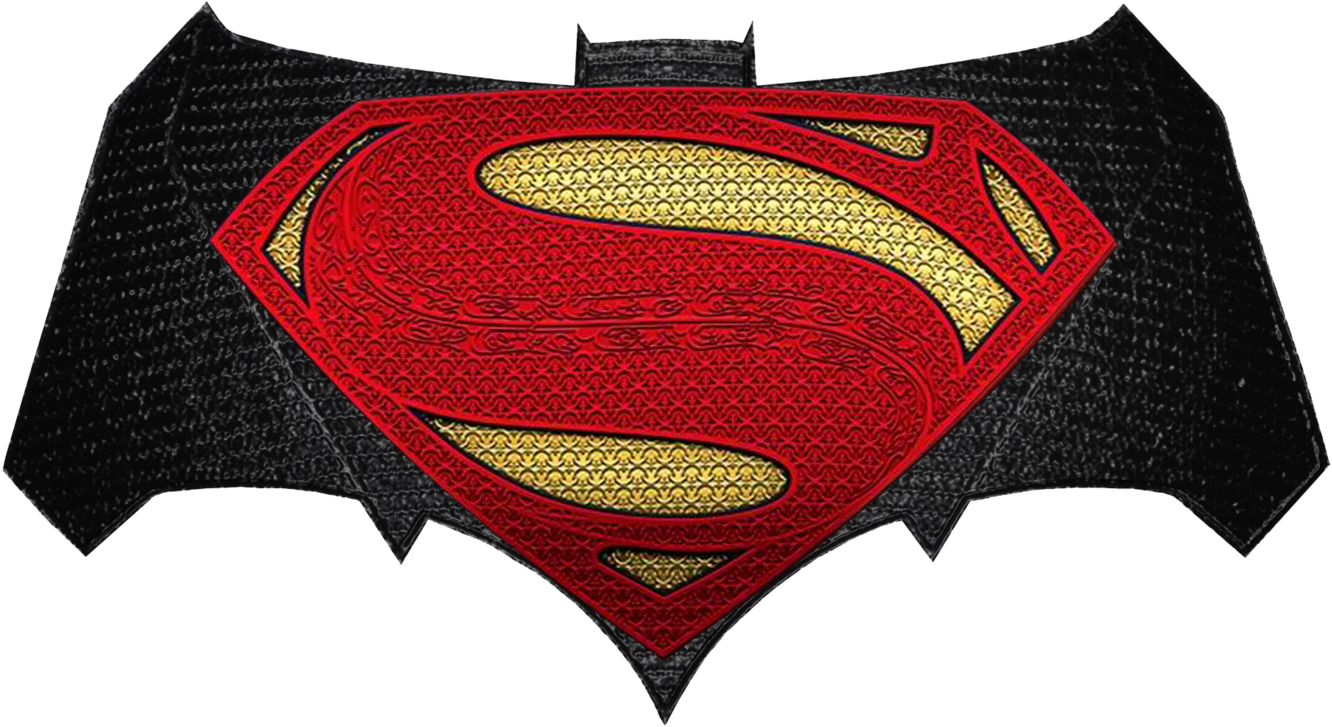 Batman New Logo By Alexbadass On Deviantart - Batman Vs Superman Logos Png (1600x991), Png Download