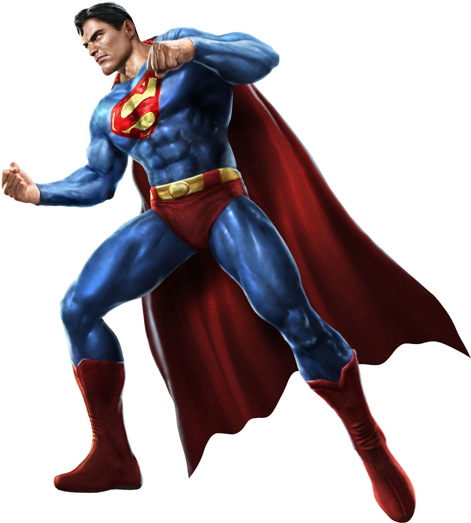 Superman Transparent Png - Kombat Vs Dc Universe Superman (1000x1050), Png Download