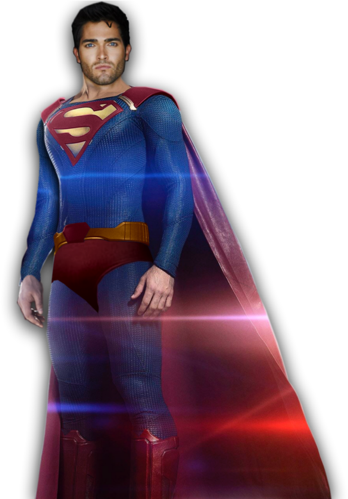 Supergirl Classic Superman Transparent By Spider - Standing Superman Logo Transparent (800x1000), Png Download