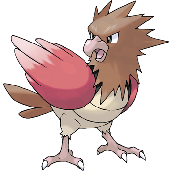 Pidgey, What Kind Of Casual Are You Spearow Is The - Pokemon Spearow (350x350), Png Download