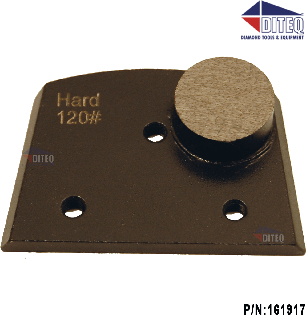 Dovetail Trapezoids Single Round 60/80 Grit - Diteq (1000x1035), Png Download