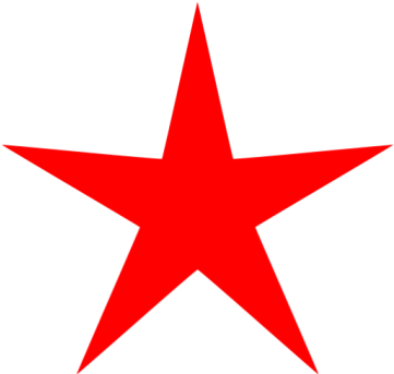 Red Star Logos - Red Star Png (360x360), Png Download