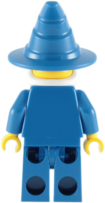 More Views - Lego Blue Wizard (700x700), Png Download