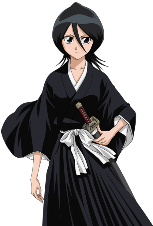 Anime And Bleach Image - Rukia Kuchiki (500x737), Png Download