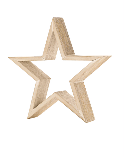 Wooden Décor, Star - Ahşap Yıldız (500x500), Png Download