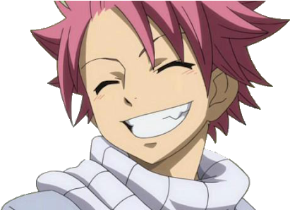 Photo - Fairy Tail Natsu Smile (530x297), Png Download