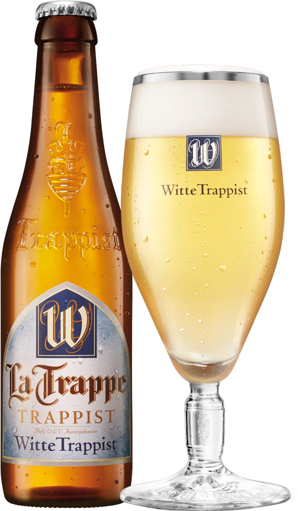 Latrappe Witte Trappist - La Trappe Witbier (800x1204), Png Download