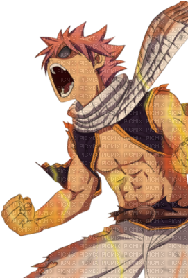 Natsu ~~ Fairy Tail ~~ - Natsu Dragneel (351x400), Png Download