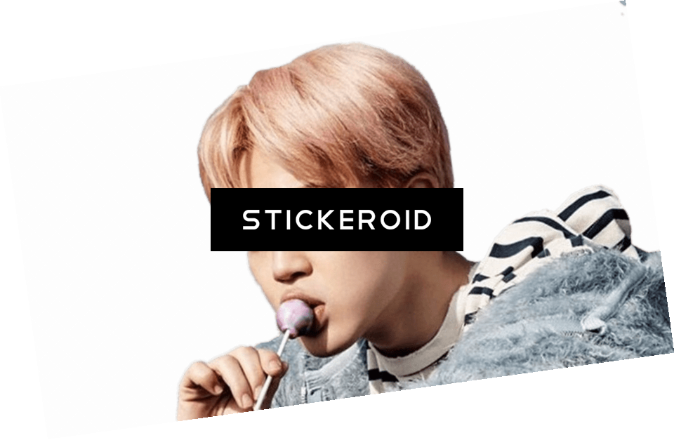 Bts Jimin Having Lollypop - Bts Calendar Bts Kpop Bangtan Boys Group Individual (960x627), Png Download