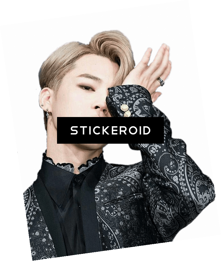 Bts Jimin Posing - Jimin Blood Sweat And Tears (744x881), Png Download