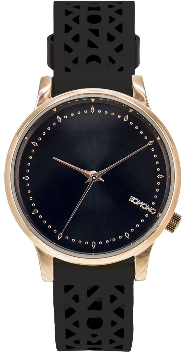 Estelle Cutout Black Rose Watch - Komono Estelle Cutout Watch Black Rose (2048x1375), Png Download