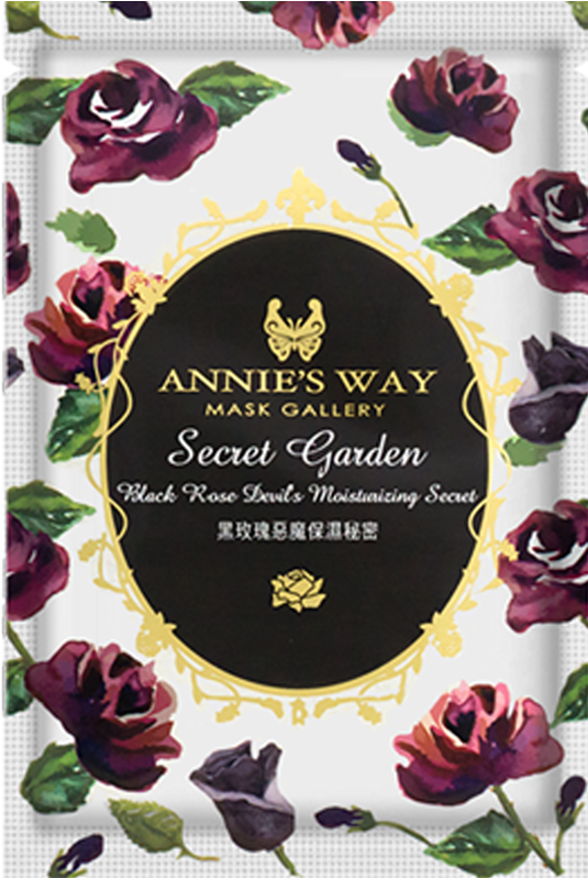 Annie's Way Secret Garden - Black Rose Devil's Moisturizing (700x933), Png Download
