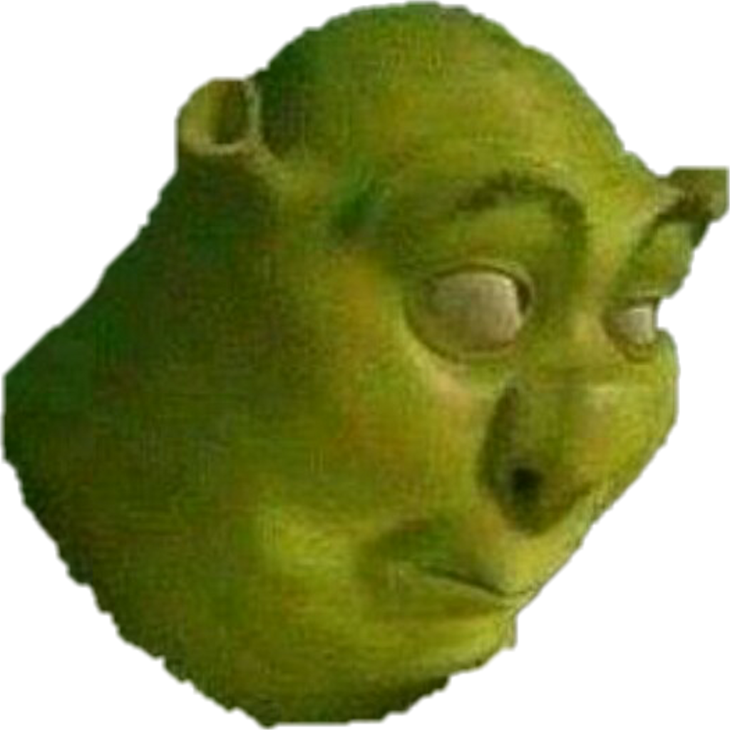 Download Shrek Sticker - Shrek Meme Sticker PNG Image with No Background 