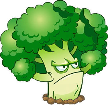 Download Cartoon Broccoli Png Plants Vs Zombies Broccoli Png Image With No Background Pngkey Com Enclose the bottom of the broccoli using a curved line. plants vs zombies broccoli png image