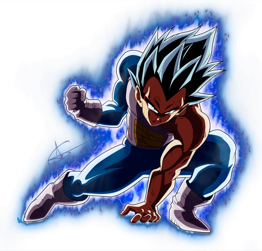 Vegeta Ultra Instinct Png - Ultra Instinct Vegeta Black (913x876), Png Download