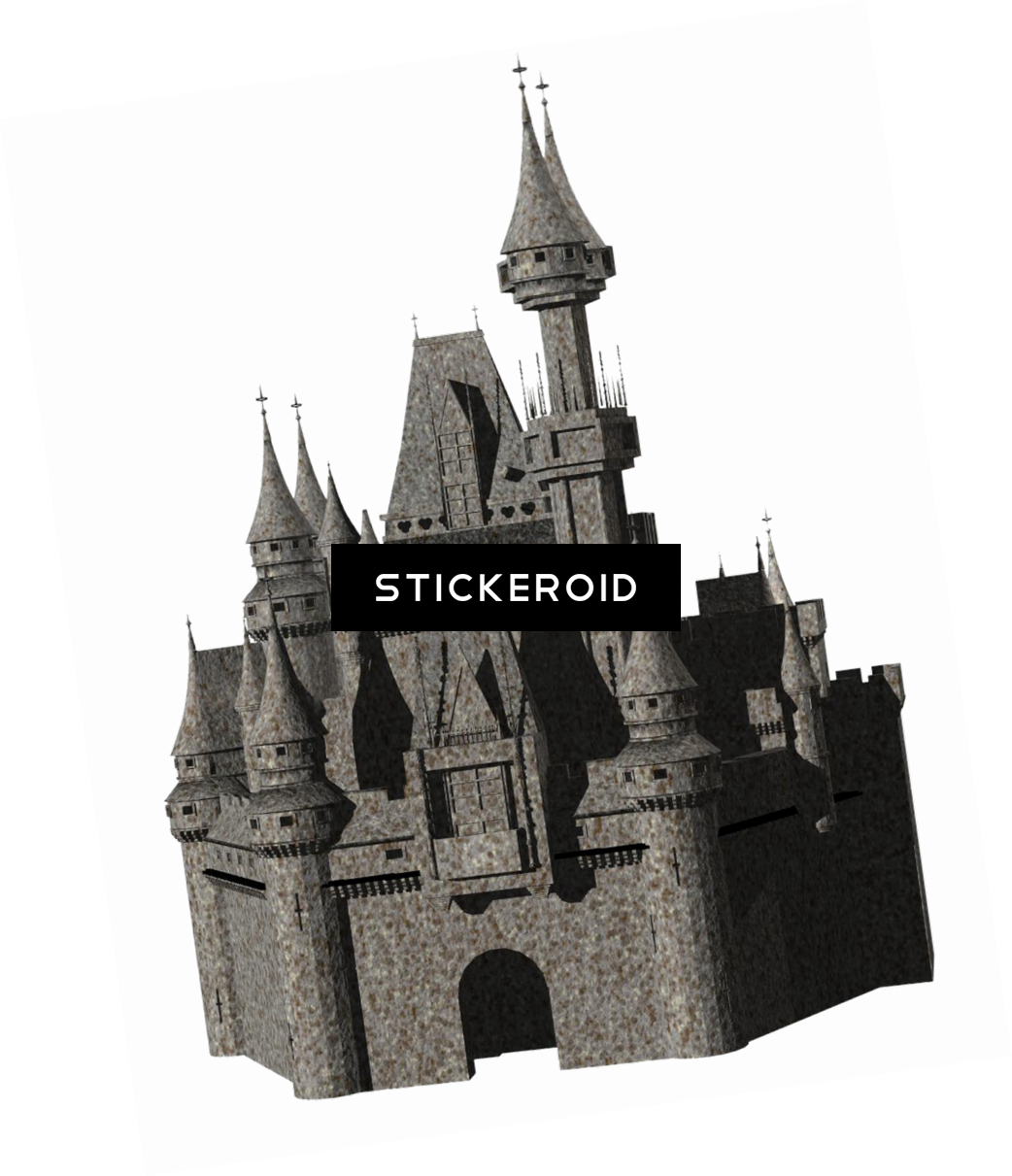 Castle - Victorian House Artstation (1042x1211), Png Download