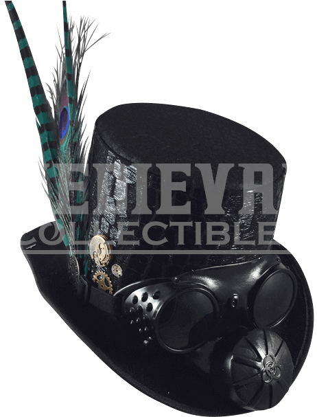 Steampunk Bennett Gas Mask Top Hat - Steampunk (606x606), Png Download