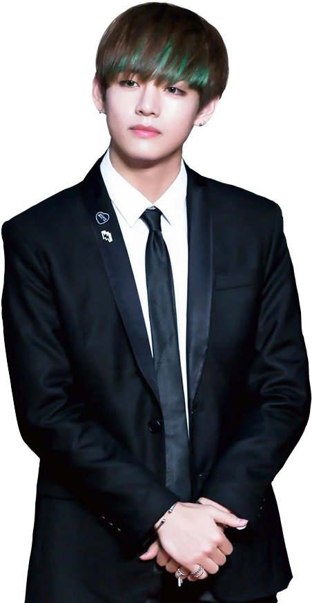 Taehyung Png - Taehyung Suit (496x875), Png Download
