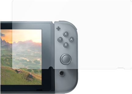 Deltaco Gaming 9h Glass Screen Protector For Nintendo (500x351), Png Download
