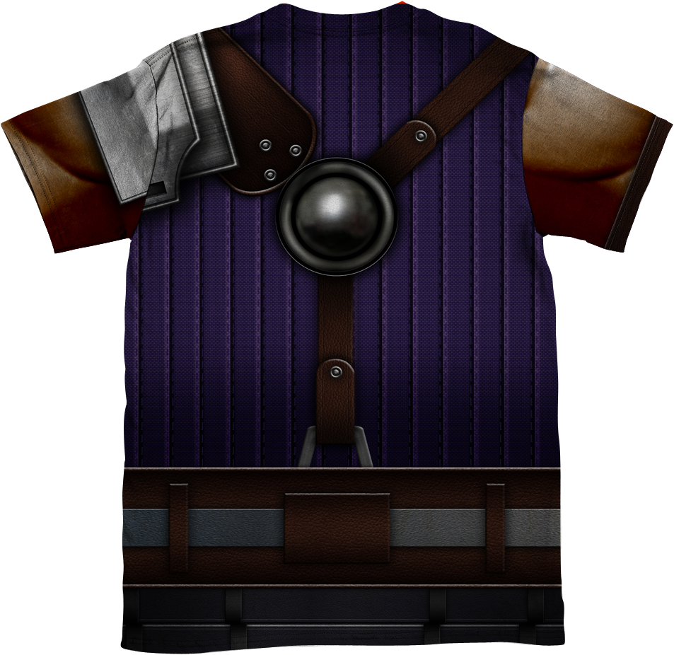 Cloud Strife Unisex T-shirt - Walrus / Groon (1000x1000), Png Download