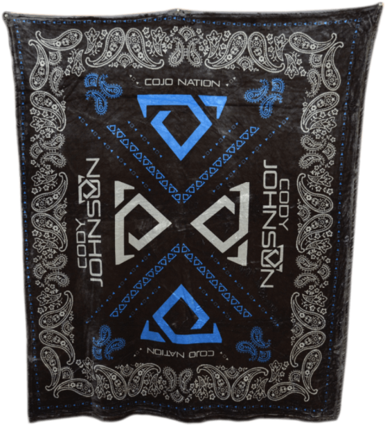 Cody Johnson Bandana Print Blanket - Cody Johnson (640x640), Png Download