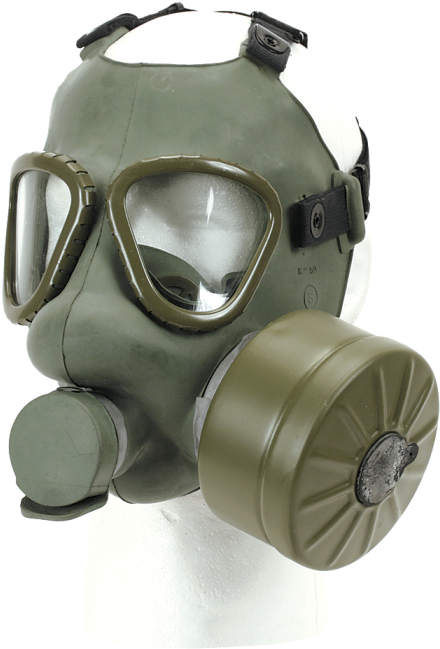 08 0917000000 Yugoslavian Gas Mask With Bag Mask - M1 Gas Mask (700x700), Png Download