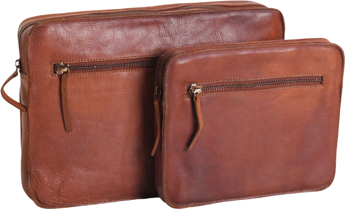 7991-rust - Ashwood Shoreditch Leather Tablet Sleeve - 9.7" Tablet (800x500), Png Download